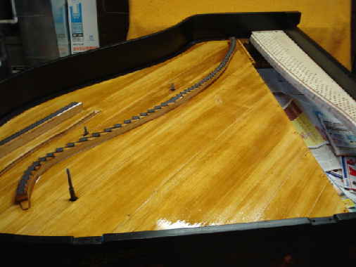 Soundboard refinished Soundboard refinished